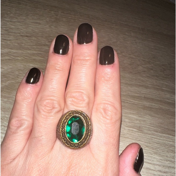🤩STUNNING VINTAGE UNISEX EXOTIC COCKTAIL RING✨ - Picture 8 of 14